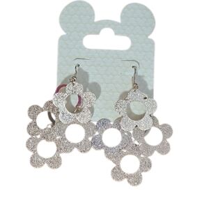 Disney Park 2 Inch Dusted Gold Earrings